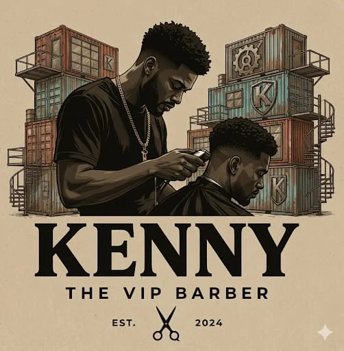 Kenneth Nbonzo, founder and barber